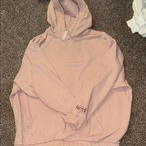 Pink Hooded Sweatshirt
